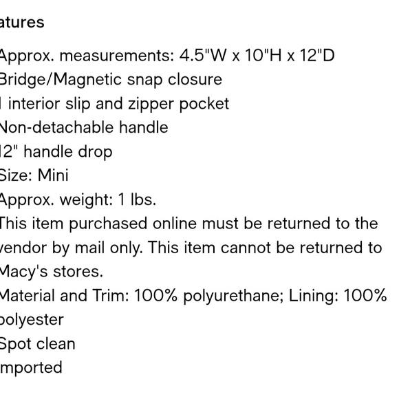 Halston Heritage Brown Tote with Vibrant Red Lining - Picture 11 of 11